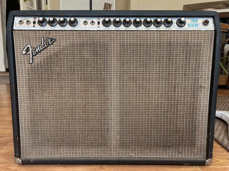Fender Twin Reverb mid-70s - Silverface image 1
