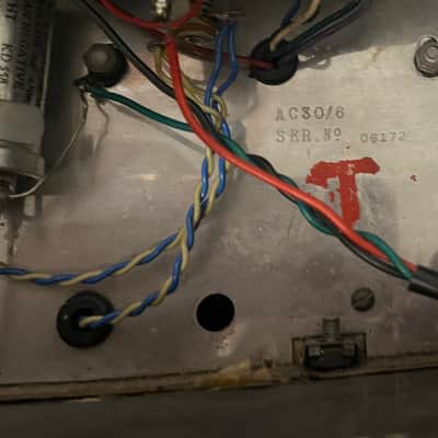Vox AC30 1964 6 input Treble Model - Jennings JMI image 8