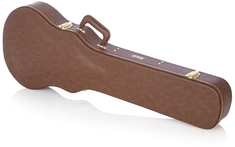 Gator GW-LP Deluxe Wood Les Paul Case - Brown Bild 1