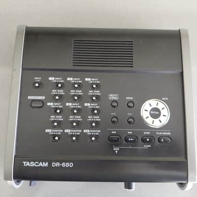 TASCAM DR-680 8-Track Portable Audio Recorder 2010s - Black image 1