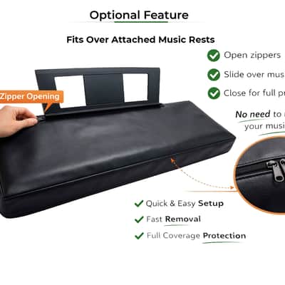 Novation Launchkey Mini 25 Ultimate Music Keyboard Cover | Choose your Color, Fabric, Pocket, Padding & more | Made in the US Novation Launchkey Mini 25 Ultimate Music Keyboard Cover | Choose your Color, Fabric, Pocket, Padding & more | Made in the US image 4