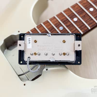 2001 Hamer USA Artist Semi-Hollow Guitar Silver Sparkle w/ Seymour Duncan '59 SH-1, Case image 18