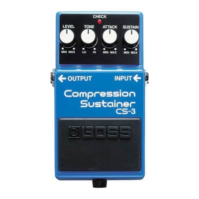 Boss CS-3 Compression Sustainer Effects Pedal - Blue image 1