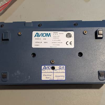 Aviom A-16II Personal Mixer 2010s - Blue image 2