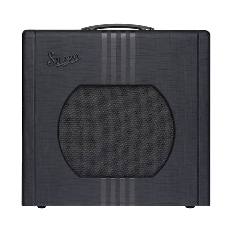 Supro Delta King 12 Black/Black image 1
