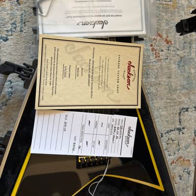 Jackson Custom Shop Randy Rhoads RR24-1H Floyd Rose with Yellow Bevels Alexi Laiho "Wild Child" 2026 image 15