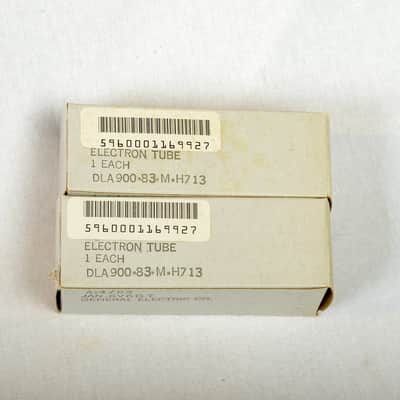 G.E 6V6GT JAN NOS Matched Pair image 2