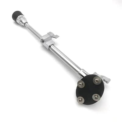 Crush Bass Drum Spur, Left Side, Chrome image 2