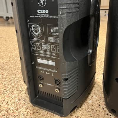 Mackie C200 10" 2-Way Passive Loudspeakers (Bundled PR) (2021) Excellent Condition image 5