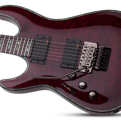 Schecter Hellraiser C-1 FR LH Black Cherry image 2