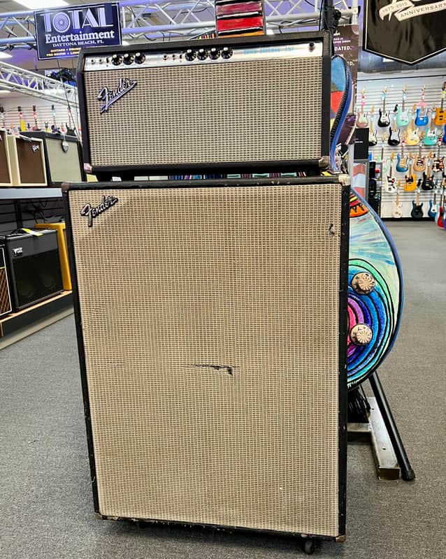 Vintage Super Bassman-Amp & Bassman 100 4x12 Cabinet, 100 Watts, Early 70’s - Pre Owned *Pickup Only* image 1