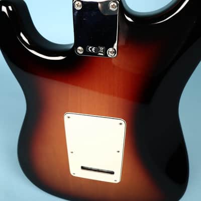 2013 Fender Stratocaster MIM Maple Sunburst Guitar HSS image 10