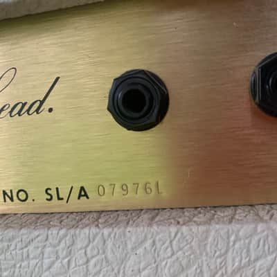 79’ Marshall Model 2203 JMP 100 “Mk II Master Volume Model” 1979 - White image 7