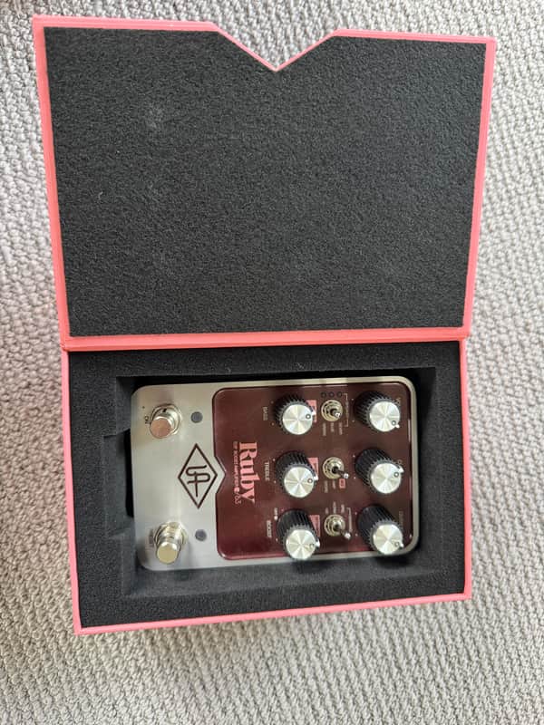 Universal Audio Ruby ’63 Top Boost Amplifier 2022 - Present - Ruby / Silver image 1