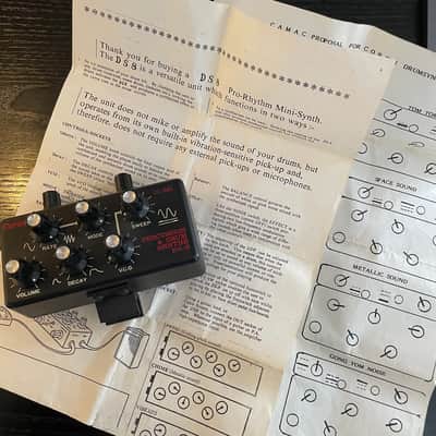 Coron DC-861 (DS-8) 1980s - Black vintage analog drum synthesizer image 10