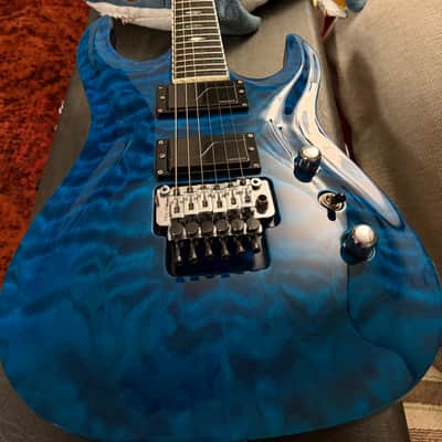 B.C. Rich Custom Shop ASM1 Archtop 2003 - Trans Blue Gloss image 19