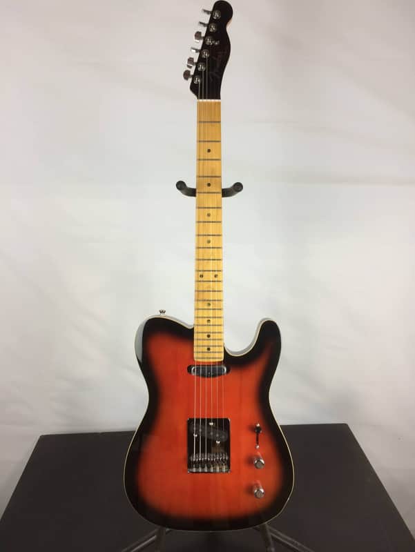Fender Aerodyne Special Telecaster Electric Guitar, Maple Fingerboard, Hot Rod Burst
