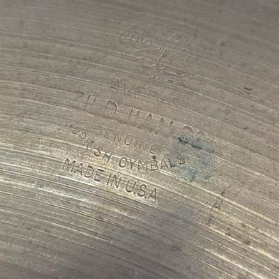 Used Vintage Zildjian A Crash Cymbal 16" 1048 grams - Good image 3