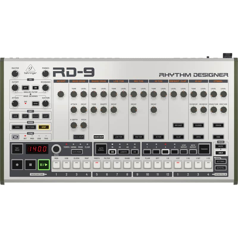 Behringer RD-9 Analog Drum Machine image 1