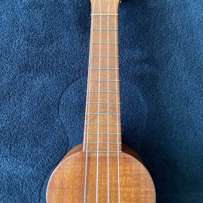 Vintage Jonah Kumalae Hawaiian Solid Koa Soprano Ukulele 1915 image 3