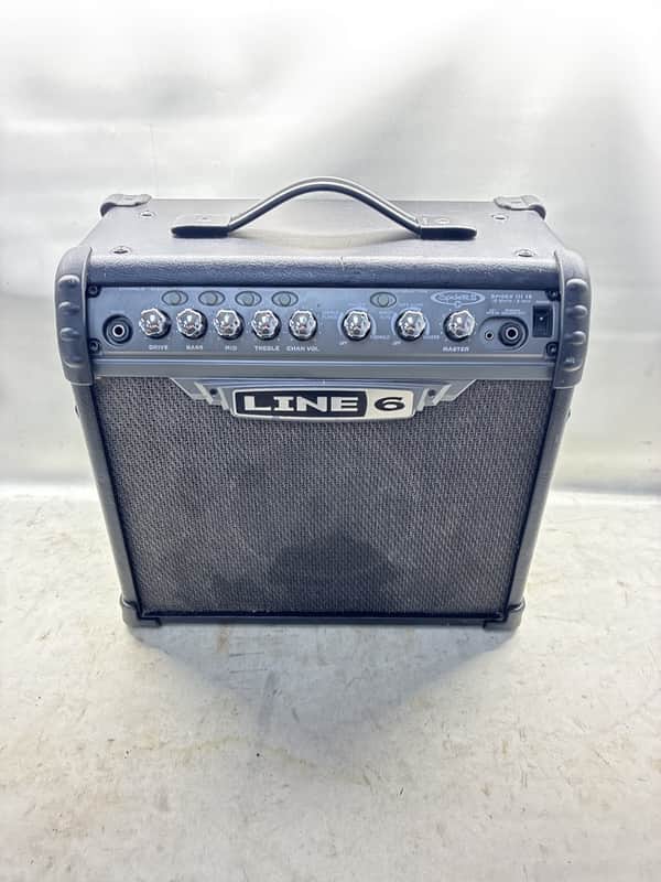 Line 6 Spider II 15 15-Watt 1x8" Digital Modeling Guitar Practice Amp 2004 - 2006 - Black image 1