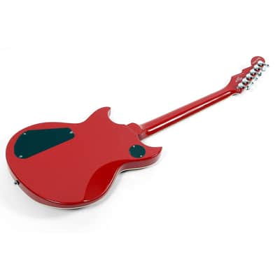 Reverend Reeves Gabrels Dirtbike Deluxe Electric Guitar Regular Party Red image 2