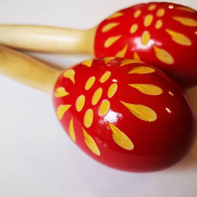 Stagg High Quality 6.3" Pair Of Wooden Maracas image 5