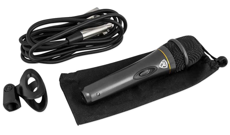 Rockville RMP-XLR Dynamic Cardioid Professional Microphone W/10' XLR Cable + Clip image 1