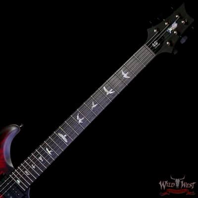 Paul Reed Smith PRS 40th Anniversary Custom 24 Satin Limited Edition Fire Smokeburst (Stained Binding) 7.70 lbs image 4