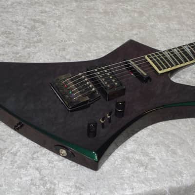 1998 USA Jackson Marty Friedman Signature Kelly in Mystic Purple w/ case image 1