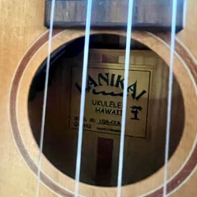 Lanikai Concert LQA-CCA Solid Spruce Top/ Quilt Ash A/E Cutaway Fishman Ukulele image 5