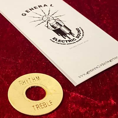 General Vintage Tone  Vintage Gibson 1959 - 1960 Les Paul  Rhythm / Treble Switch ring póker chip image 7