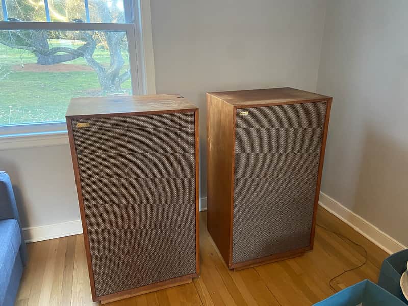Vintage Tannoy GRF 48” Speakers image 1