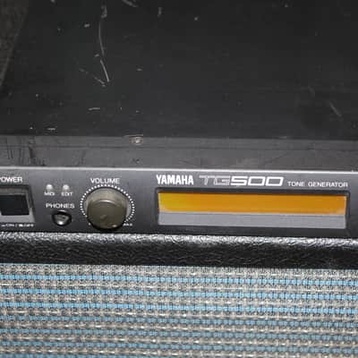 Yamaha TG500 Tone Generator 1U Rack Synth Guter Zustand image 3