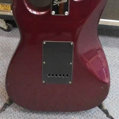 Fender Squier DBL Fat Stratocaster HH - Metallic Purple - 032-1800-593 image 2