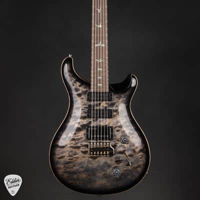 PRS Eddie's Guitars Wood Library Studio Brazilian / Rosewood Neck - Charcoal Burst #422138 image 3