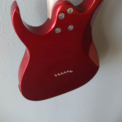 Brand New Ibanez miKro GRGM21M 3/4 Size Electric Guitar - Candy Apple Red image 9
