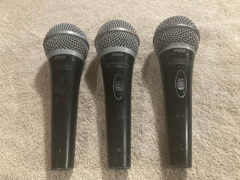 PG58 ボーカルマイク Shure PG58 Dynamic vocal microphone at Crutchfield