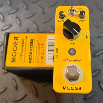 Mooer Acoustikar Acoustic Guitar Simulator MAC1 image 1
