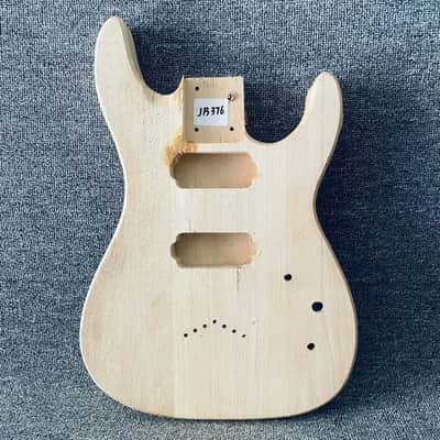 Unfinished Basswood 7 String Guitar Body image 1