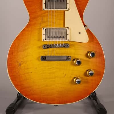 Gibson 1960 Les Paul Standard Reissue 2024 - Murphy Lab Heavy Aged Tangerine Burst image 2