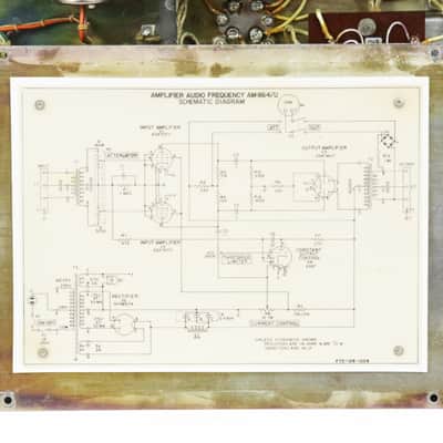 1955 Federal Television Corporation FTC AM-864/U Signal Corps Tube Amplifier Vari-Mu Compressor Limiter Studio Amp Indigo Ranch Studios Collection Serviced & Studio Ready #1 image 23