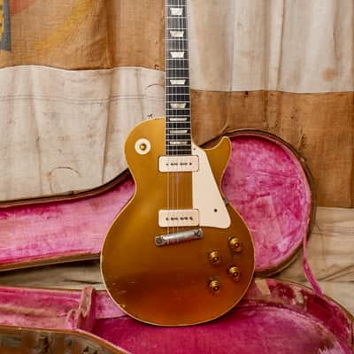 Gibson Les Paul Standard 1954 - Goldtop (All Gold) image 17