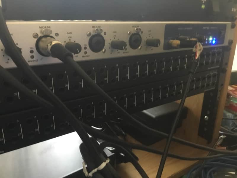 ART P48 Rackmount 48-Point Balanced TRS Patchbay 2019 - Present - Black image 1