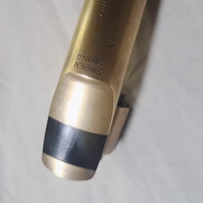 Professor O. Cellito Super Swing Alto Saxophone mouthpiece in good condition.made in Italy,1970s image 3