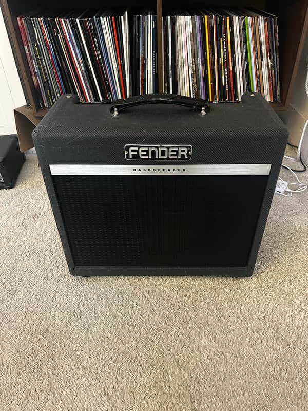 Fender Bassbreaker 15 15-Watt 1x12" Guitar Combo 2016 - 2024 - Gray Tweed image 1