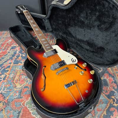 Epiphone Casino Vintage Collection Reissue Peerless Tri-Burst - 1998 image 9