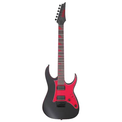 Used Ibanez GRG131DXBKF GIO GRG Electric Guitar - Black Flat image 2