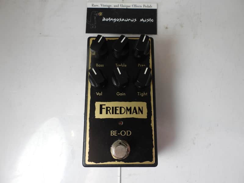 Friedman Amplification BE-OD Brown Eye Overdrive Effects Pedal image 1