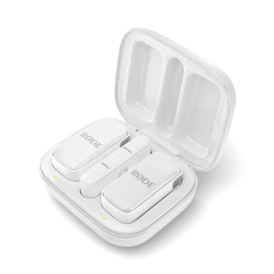 RODE Wireless Micro Ultra-Compact Wireless Microphone System, USB-C, White image 4